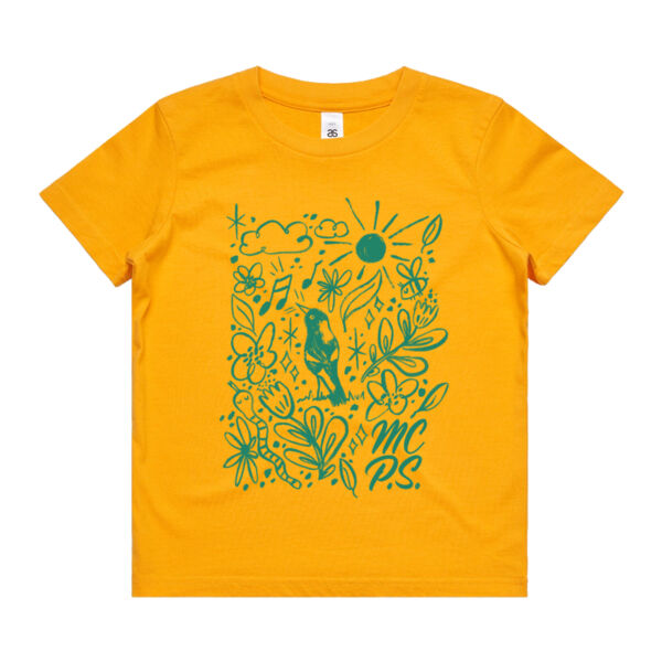 Carla - Yellow Kids Tee Thumbnail